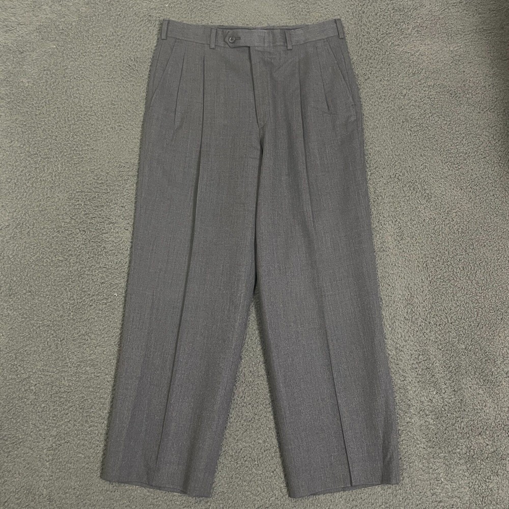 Burberry Gray Men's Dress Pants